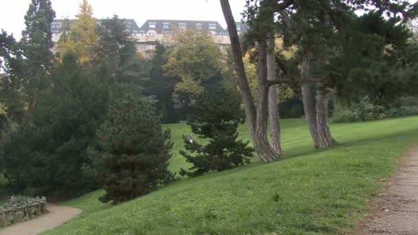 Chaumont Paris — Stockvideo