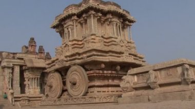 Hindistan İstanbul Hampi. Vijayanagar kalıntıları