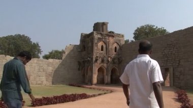 Hindistan İstanbul Hampi. Vijayanagar kalıntıları