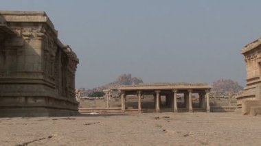 Hindistan İstanbul Hampi. Vijayanagar kalıntıları