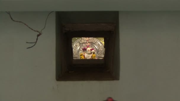 Indien Karnataka Hampi. Ruinerna av Cyanistes — Stockvideo