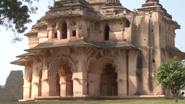 Índia Karnataka Hampi. As ruínas de Vijayanagara — Vídeo de Stock