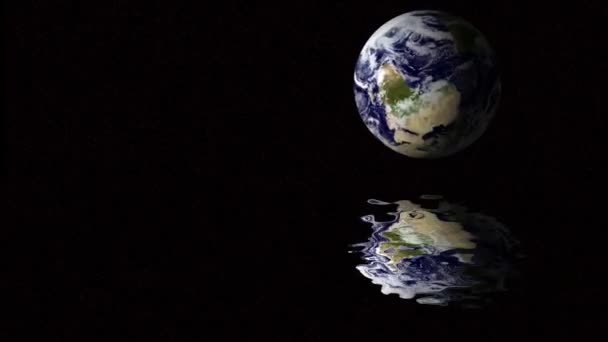 Планета космос абстрактна зірка — стокове відео