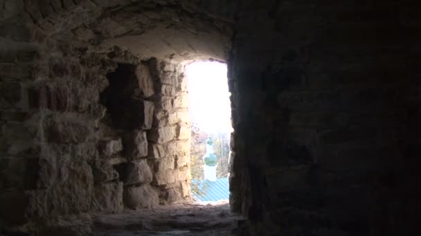 Antigua fortaleza militar — Vídeo de stock