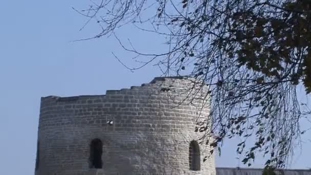 Antigua fortaleza militar — Vídeo de stock