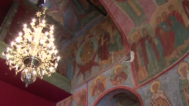 Heilige orthodoxe kerk — Stockvideo