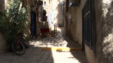 Jaffa. Eski şehrin sokaklarında