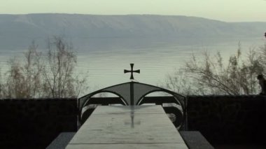 Celile Gölü. Manastır görünümünden.