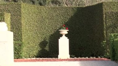 Bahai bahçeleri. Acre.