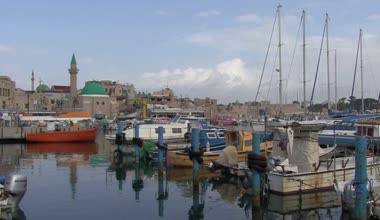 Acre eski şehrin bağlantı noktası.