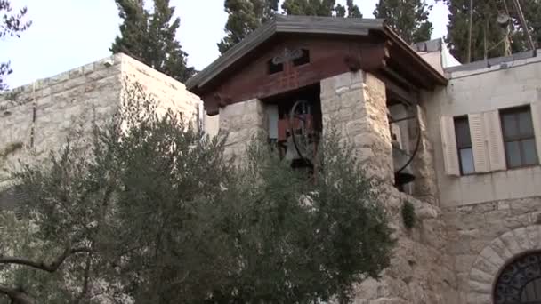 Gethsemane의 정원입니다. 올 리 바. — 비디오