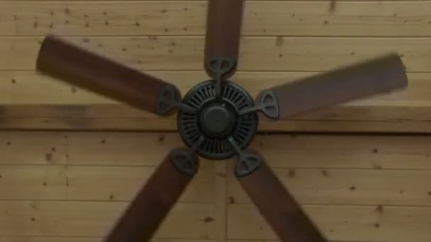 Deckenventilator — Stockvideo