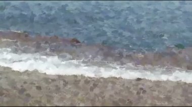 gerçek bir gelgit delik boyalı dönüşüyor