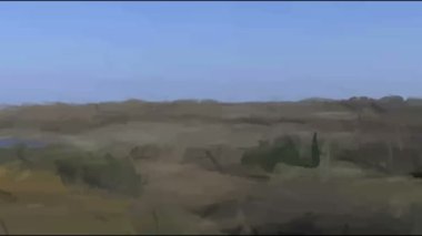 Yeşil kırsal manzara şaşırtıcı Panorama