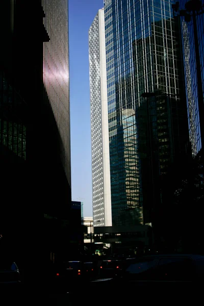 Mrakodrapy Hongkongu Centrální Okres — Stock fotografie