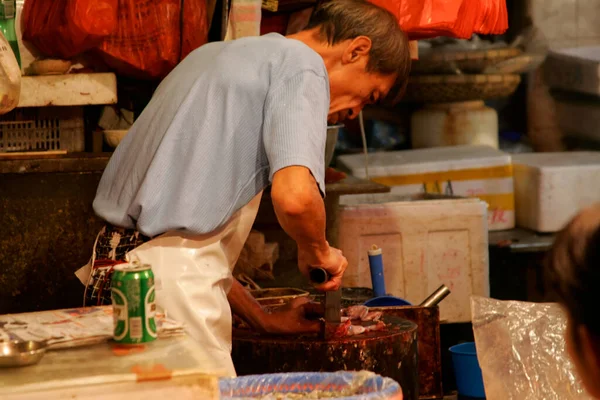 Hong Kong Mercato Wan Chai — Foto Stock