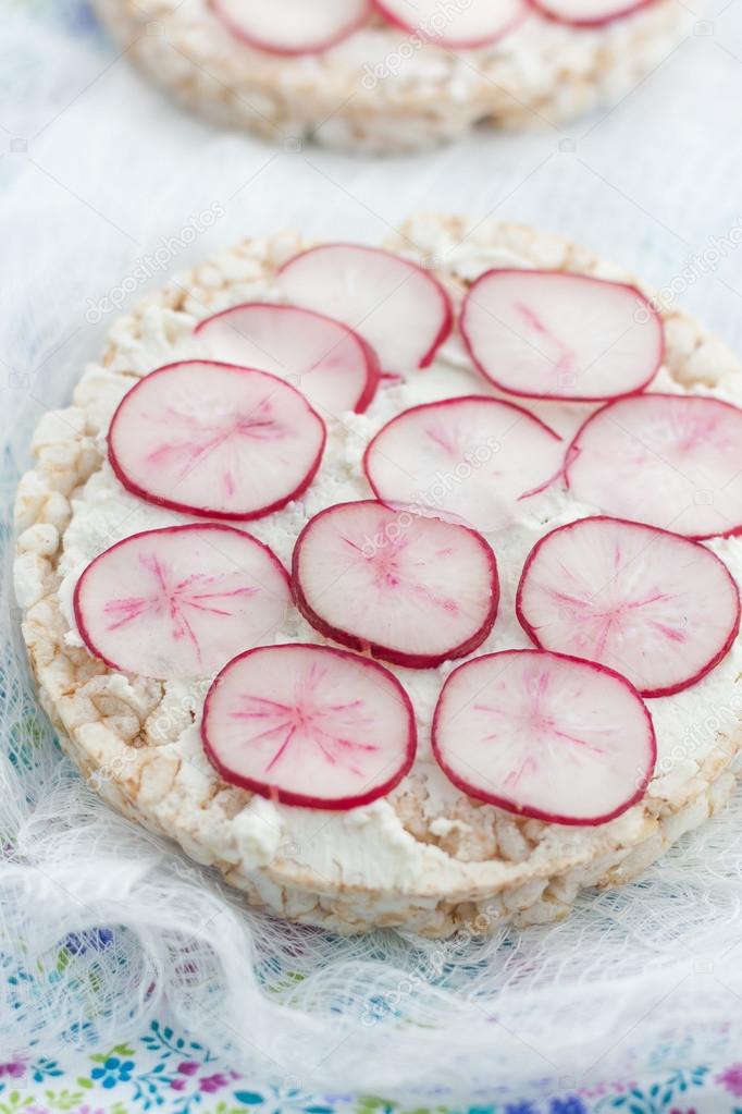 rice cakes sandwiches
