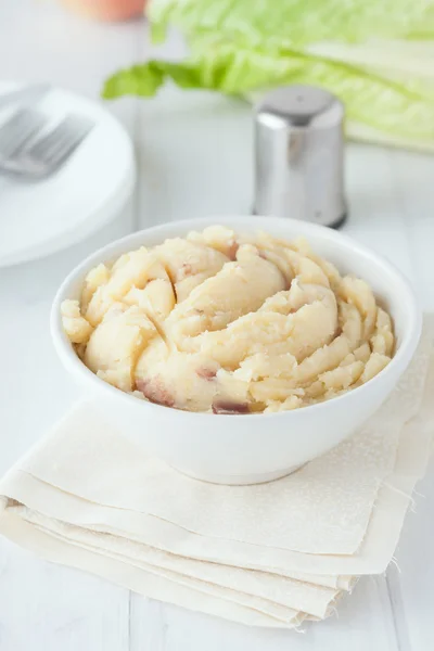 Purée de pommes de terre rouges — Photo