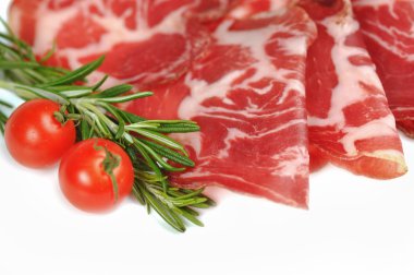 İtalyan lonza jambon portre