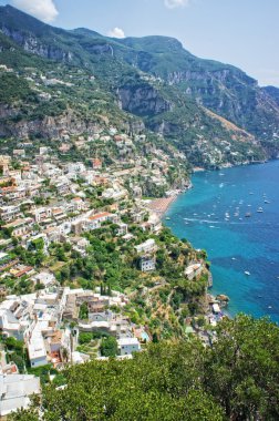 Positano Sahili - İtalya Panoraması