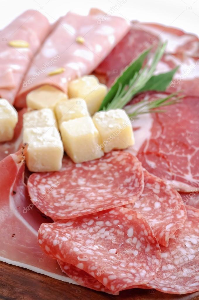 Mix italian antipasto with prosciutto and parmigiano Stock Photo by ... Mix italian antipasto with prosciutto and parmigiano Stock Photo by ...