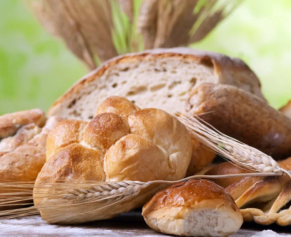 Riquadro - Composizione del pane — Foto Stock