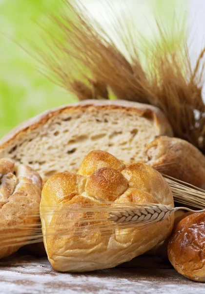 Riquadro - Composizione del pane — Foto Stock