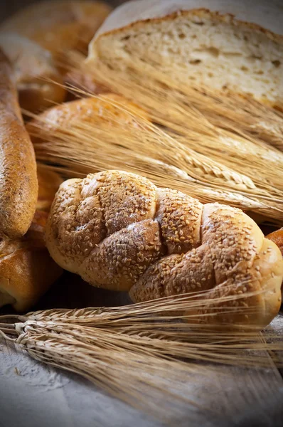 Painel - Composição do pão — Fotografia de Stock