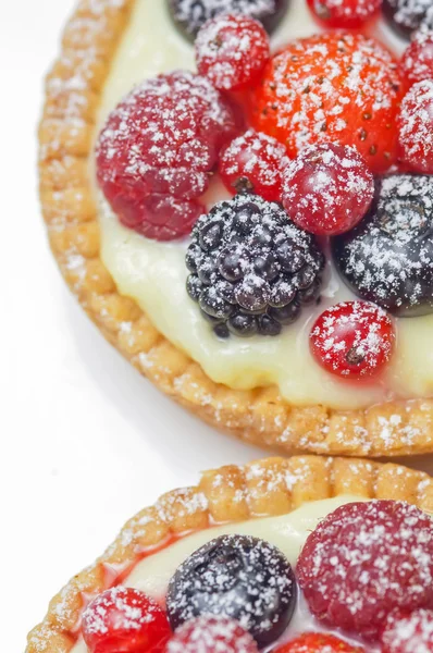 Closeup berry dessert — Stockfoto