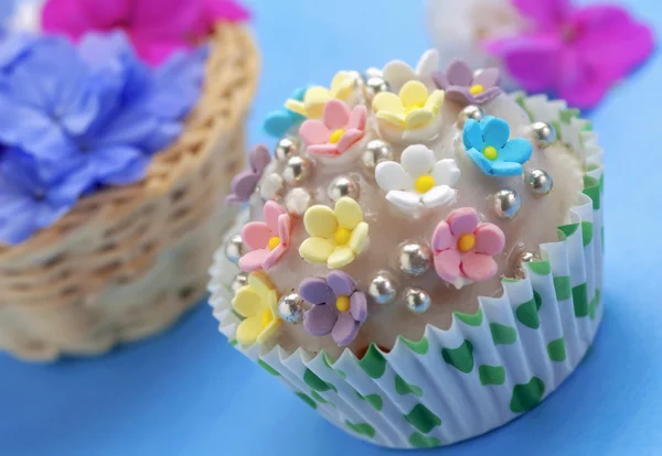 Cupcake de primăvară — Fotografie, imagine de stoc