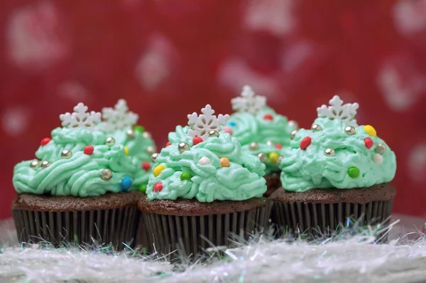 Cupcake di Natale — Foto Stock