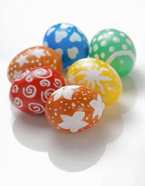 Decorated Easter eggs — Stock Photo, Image