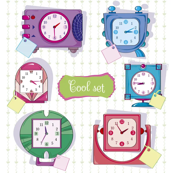 Bright saatinden ayarla. İllüstrasyon 