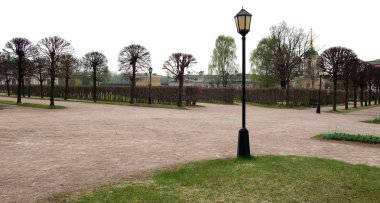Park in Kuskovo, Estate of the Sheremetev family, Russia clipart