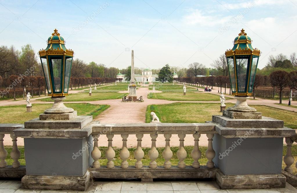 Park in Kuskovo, Estate of the Sheremetev family, Russia