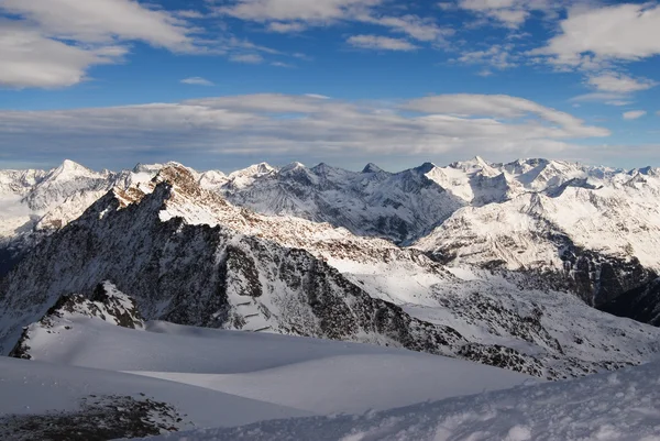 Winter mountains in Austria