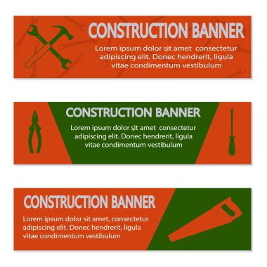 Farklı araçları ile reklam afişleri