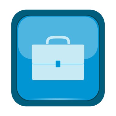 Evrak Çantası'nı kutsal kişilerin resmi üstünde mavi bir düğme