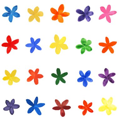 Handpaint suluboya vektör arka plan