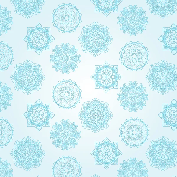 Gros flocons de neige ensemble — Image vectorielle