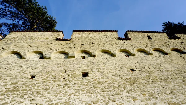 Taş walll doku yatay Lucerne kalede — Stok fotoğraf