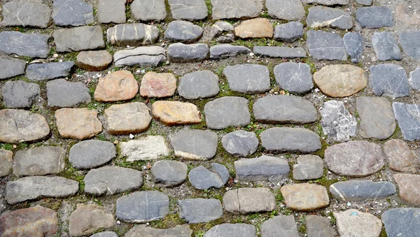 Ruwe stenen vloer textuur close-up horizontaal — Stockfoto