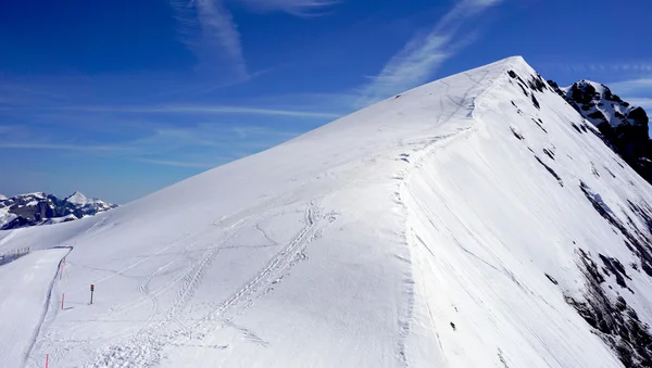 Szczyt góry śniegu Titlis — Zdjęcie stockowe