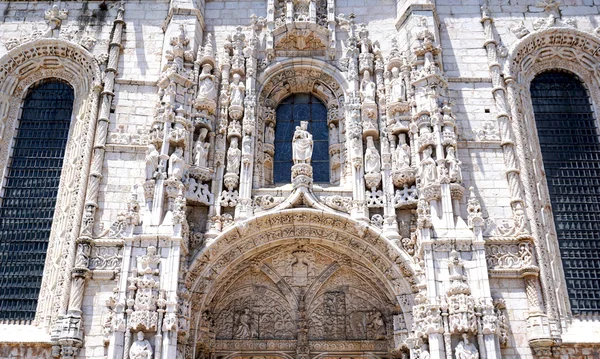 Részlet a jeronimos építészet — Stock Fotó