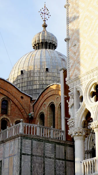 San Macro cathedral architecture — Stock Photo, Image