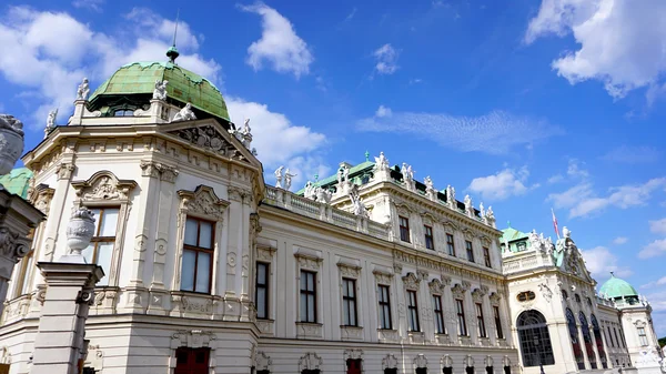 Architecture of Belvedere Palace — Stock Photo, Image