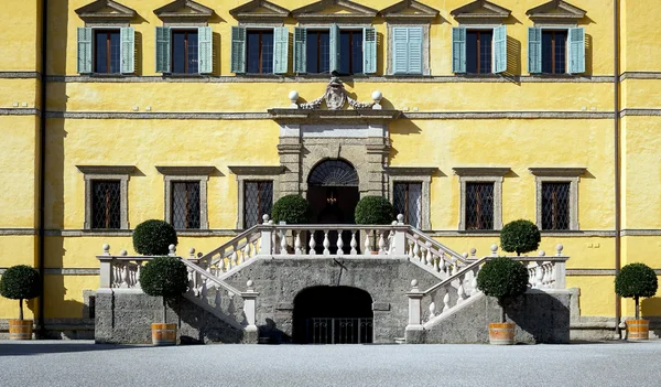 Hellbrunn palace entrance and stair — Stock Photo, Image