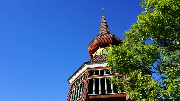 Antique tower Skansen open air Museum — Stock Photo, Image