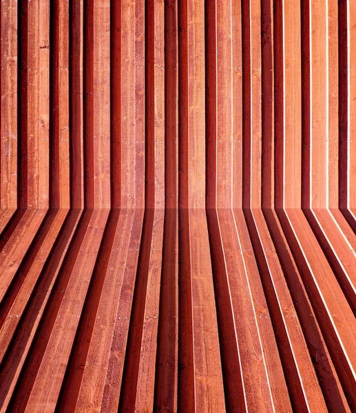 Wood stripe background perspective — Stock Photo, Image