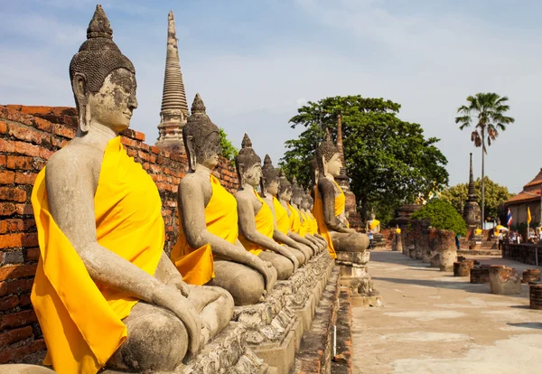 Beautiful temple in Ayutthaya. Thailand. — Stock Photo, Image